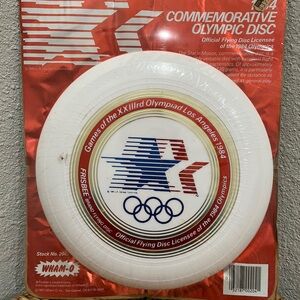 Wham-O Frisbee Los Angeles Olympics 1984 Vintage Collectible-New in Package